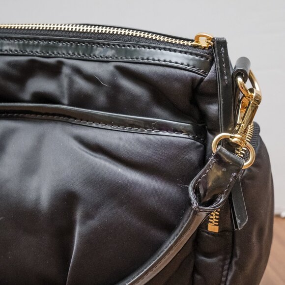 MZ Wallace Small Chelsea Crossbody- Black with Gold Hardware New Never Used - Picture 12 of 16